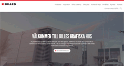 Desktop Screenshot of billes.se